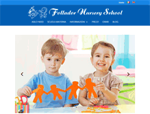 Tablet Screenshot of folladornurseryschool.it